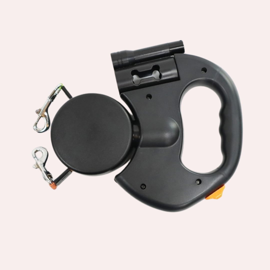 DuoFlex – Die 2-in-1 Anti-Verknotungs-Hundeleine für zwei Hunde